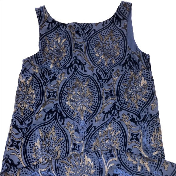 LOFT Dresses & Skirts - Ann Taylor LOFT xsmall blue velvet shift dress